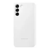 SAMSUNG Galaxy S22+ Clear View Cover gyári flip tok fehér EF-ZS906CW