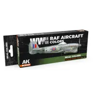 AK INTERACTIVE WWII RAF Aircraft Colors lakk alapú festék készlet 8x 17ml
