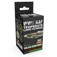 AK INTERACTIVE WWII RAF Temperate Land Scheme lakk alapú festék készlet 4x 17ml