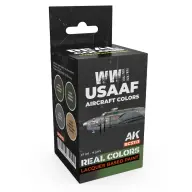 AK INTERACTIVE WWII USAAF Aircraft Colors lakk alapú festék készlet 4x 17ml