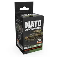 AK INTERACTIVE NATO AFV Colors lakk alapú festék készlet 4x 17ml