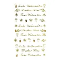 AVERY Christmas stickers 52391