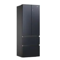 HAIER HFW7720ENMB Francia ajtós Hűtőszekrény E 477L Fekete