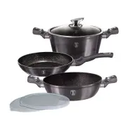 BERLINGER HAUS BH/6905 Metallic Line Carbon Edition Cooking-set 6 parts