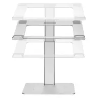 GEMBIRD Height adjustable notebook riser stand ezüst