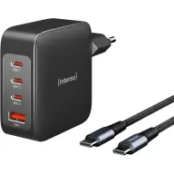 INTENSO W140A3C GaN adapter + C520C kabel 140W crno