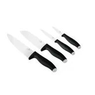 BERLINGER HAUS BH/2957 Matte Black Collection Messerset 4 Party