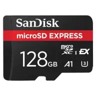 SANDISK Express 128GB MicroSDXC 480 MB/s SDSQXFN-128G-GN4NN