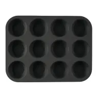 BERLINGER HAUS BH/7950 Muffin mold 12 parts Matt Black