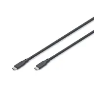 DIGITUS USB 4.0 Type C Összekötő Fekete 1m AK-300344-010-S