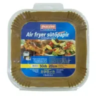 MAZZINI 103058 Silicone baking paper for Air Fryer appliance 20cm 50 pcs