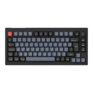KEYCHRON V1 Max Knob RGB Hot Swappable Brown ISO Magyar fekete