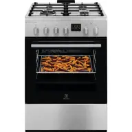 ELECTROLUX LKK664221X SteamBake Kombi tűzhely Gázos 58L A Inox