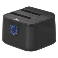ADVANCE Dualdock Clone 2.5"/3.5" HDD/SSD docking unit black