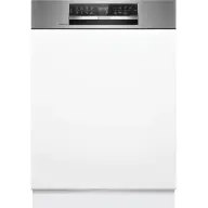 BOSCH Serie 6 half mountable dishwasher 60cm Brushed steel