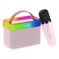 LAMAX KaraokeKid1 tragbar gyerekhangszóró Rosa
