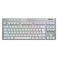 LOGITECH G915 X Lightspeed TKL Vezeték nélküli gamer billentyűzet Tactile US Angol fehér
