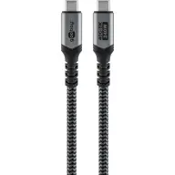 GOOBAY USB 4.0 Type C Összekötő Fekete 50cm 74210