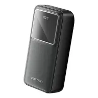 VENTION FHMB0 Powerbank 30000mAh 22.5W fekete