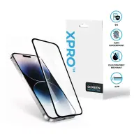 XPRO 2.5D Full Tempered Glass kijelzővédő iPhone 16 Pro/17/17 Pro fekete