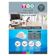 TOO VSB-3-3-2-2-MIX vakuum tárolózsák set + vákuumpumpa 1kom