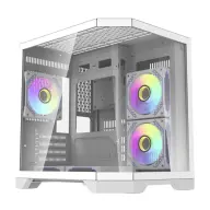 DARKFLASH FT350 white + 5 pcs ARGB fan