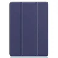 WOOZE Trifold Pencil Smart Case mappa tok érintőceruza tartóval Samsung Galaxy Tab S9 FE Plus (12.4) sötétkék
