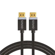 SAVIO DisplayPort 1.4 veza Crno 1m CL-165