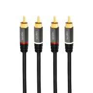 LOGILINK RCA Összekötő Fekete 3m CA1206