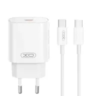 XO CE25 networking Charger set 25W + USB Type C white