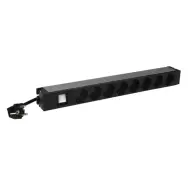 LEGRAND 646823 19" 1U splitter 8 priză 3m