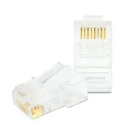 DELIGHT UTP Jack transparent 3cm 05232B