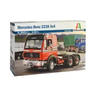 ITALERI 1/24 Mercedes Benz 2238 6x4 kamion modell