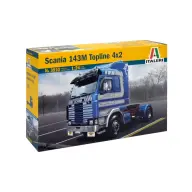 ITALERI 1/24 Scania 143M Topline 4x2 kamion modell