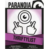MONGOOSE PUBLISHING Paranoia RPG - Thriftylist Card Deck kártya csomag
