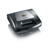SEVERIN SA 2968 sandwich Maker 3 in 1 1000W Black