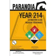 MONGOOSE PUBLISHING Paranoia RPG - Extinction-Class Incident Responses szerepjáték könyv kiegészítő