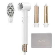 ANLAN 05-ACFS41-02E 4 in 1 hair styler white