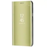 ZONE Smart View Cover Oldalra nyíló tok hívás mutatóval Xiaomi 14 arany (utángyártott)