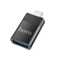 HOCO UA17 OTG adapter USB A- Lightning black
