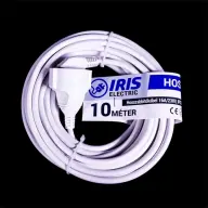 IRIS IEEC-10M-16A/230V Extension cable 10 meters 16A/230V IP20 white