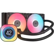 CORSAIR iCUE LINK Titan 240 RX LCD fekete