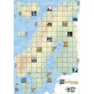 HANS IM GLÜCK Carcassonne térkép - Északi országok (Nordics)