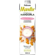 MANDOR Prémium Növényi ital mandula cukormentes dobozos 1L