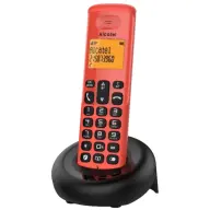 ALCATEL E160 dect telefon piros