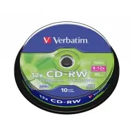 VERBATIM CD-RW 12x 10kom cilindričan