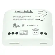 SMARTWISE 85V-250V AC egy áramkörös Wi-Fi+Bluetooth NO/NC okosrelé