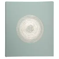 EXACOMPTA Fotoalbum 29x32 cm 30 Blatt Ellipse graugrün