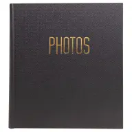 EXACOMPTA Fotoalbum 29x32 cm 30 Blatt Office By Me schwarz