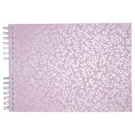 EXACOMPTA Spiral-Fotoalbum 32x22 cm 25 Blatt Autentik rosa
